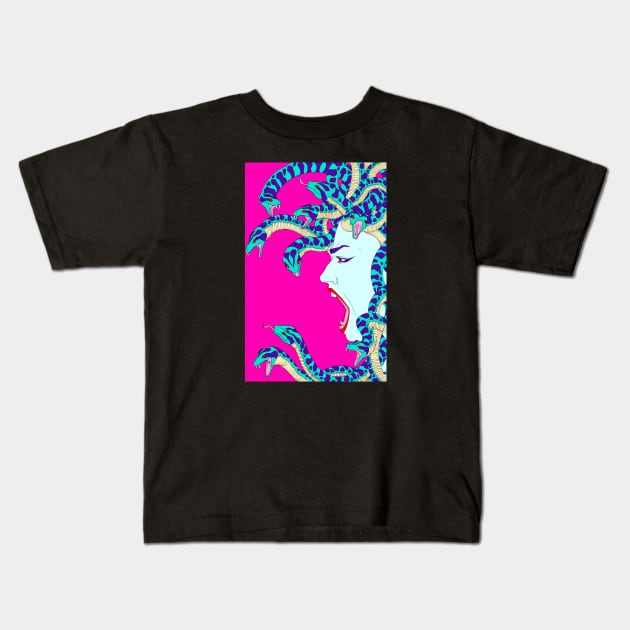 Medusa Kids T-Shirt by Indi Martin